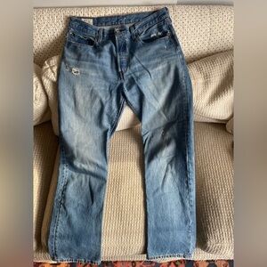 Levi’s 501s Light Blue Washed Jeans